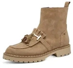 Tamaris Da.-Stiefel Veloursleder Camel - Braun - 37