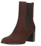 H&ouml;gl Stiefelette Stiefelette Veloursleder/Textil - Dunkelbraun - 37,5