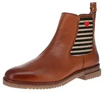 Crickit Unna - Damen Boots - Cognac-Herz, Gr&ouml;&szlig;e:39 EU - Braun - 39