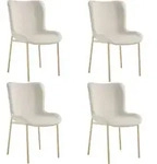 tectake&reg; Polsterstuhl Tessa ergonomische Form mit hoher R&uuml;ckenlehne 54 x 62 x 90 cm