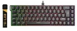 Gaming-Tastatur The G-Lab Keyz Titanium HE, 65% Hot Swap, magnetisch, schwarz -