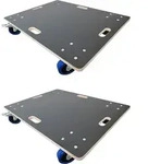 Profi Transportroller HERCULES | BxT 80x60 cm | Traglast 800 kg | 4 Gummirollen...