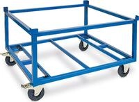 Rahmenroller/Paletten-Fahrgestell, LxBxH 1235 x 1035 x 775 mm, Tragkraft 500 kg,