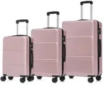 Premium Reisekoffer TSA-Schloss,YKK-Rei&szlig;verschluss Hartschalen-Koffer Trolley