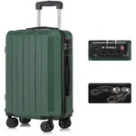 Premium Reisekoffer TSA-Schloss,YKK-Rei&szlig;verschluss Hartschalen-Koffer Trolley