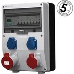 Stromverteiler pTD-S 32A 16A 2x230V 3P Z&auml;hler SIEMENS und MENNEKES Doktorvolt 4838