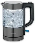 SEVERIN Glas-Wasserkocher Mini WK 9387 - Transparent/Schwarz