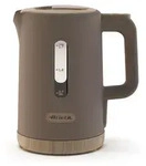 Ariete ARI-2846-TP, 1,7 l, 2200 W, Grau, Holz, Metall, Wasserstandsanzeige,