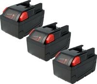vhbw 3x Akku kompatibel mit W&uuml;rth BS 28-A Combi, 28V Werkzeug (3000 mAh,...