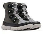 Sorel Explorer II Joan WP wasserdichte Winterstiefel f&uuml;r Damen, Grau (Jet x Vapo -