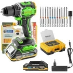 Procraft PA18Pro2-1B-C Akku Bohrschrauber 20 V 30 Nm Brushless + 1x Akku 2,0 Ah...