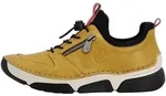 Rieker Damenschuhe Halbschuhe Slipper Mehrfarbig Freizeit - Gelb - 36