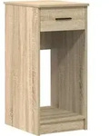 vidaXL Computerschrank mit Schublade Sonoma-Eiche 35x45x77 cm - Braun