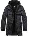 Brandit Forest Parka Schwarz S Herren Schwarz S - Schwarz - S