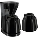 Melitta 1023-06, Filterkaffeemaschine, Gemahlener Kaffee, 1050 W, Schwarz -...