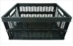 Novaliv Klappboxen faltbar stabil | 10x 30L Schwarz Schwarz baskets...