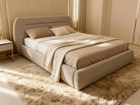 Polsterbett Orio - Bettkasten mit Gasdruckfedern - Doppelbett mit Lattenrost,...