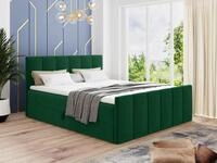 Boxspringbett Star Lux mit Fu&szlig;teil, 2 Bettk&auml;sten und Matratzentopper -...