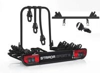 Atera Strada Sport M3 + 4. Fahrradadapter - 4-Fahrrad-Anh&auml;ngerkupplungstr&auml;ger