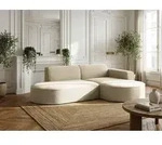 Ecksofa 3-Sitzer im Loft-Stil, Skandi-Design &ndash; L-Form Wohnlandschaft,...