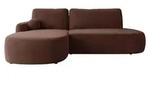 MIRJAN24 Ecksofa Loridu O Premium, Wohnzimmmer L-Form mit Schlaffunktion und
