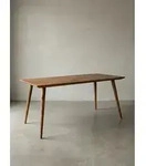 Esszimmertisch REPA 160 x 80 x 76 cm Sheesham rustikal Massiv-Holz, Design...
