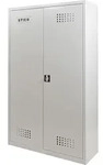 STIER Umweltschrank, mit 4 verzinkten Wannenb&ouml;den, 1950x1200x420mm,...