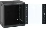 vidaXL Netzwerkschrank mit Speicher Schwarz 53 x 45 x 60 cm Stahl - Schwarz
