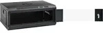 vidaXL Netzwerkschrank mit Speicher Schwarz 53 x 45 x 21 cm Stahl - Schwarz