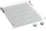 Triton Shelf with perforation 1U 750mm, Cremefarben, Grau
