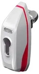 Rittal 2537.100, T&uuml;rklinke, Kunststoff, Zink, Rot, Wei&szlig;, 1 St&uuml;ck(e), 290 g