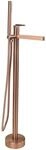 Bodenstehende Badewannenarmatur REA Grace Brush Copper