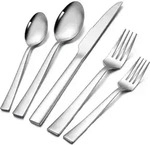 Herogo 20-teilig Edelstahl Besteckset f&uuml;r 4 Personen, Silber Besteck Set -...