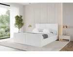 ALTDECOR Polsterbett mit Bettkasten - VANTO-Z - 200x200 - Wei&szlig; - Bett mit...