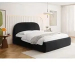 Polsterbett 160 x 200 cm mit Bettkasten & Metall-Lattenrost &ndash; Modernes...