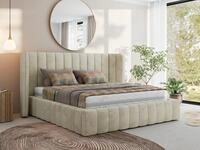 MKS Meble Premium Polsterbett GOLETTA CLASSIC mit Bettkasten & Stauraum 140 x...