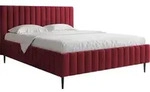 MIRJAN24 Polsterbett Lewezo Leg, Doppelbett mit Bettkasten, Ehebett, Lattenrost