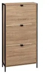 Schuhschrank ALIAJ, 3 F&auml;cher, 63,2 x 24 x 122 cm