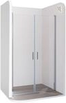 i-flair Duscht&uuml;r 73-76 cm - H&ouml;he: 190 cm, aus durchsichtigem 6 mm...