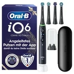 Oral-B iO Series 6 Black Lava Geschenk Edition Zahnb&uuml;rste - Schwarz