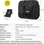 Klapprad Transporttasche 16-20 Zoll Faltrad Wasserabweisend Faltbar