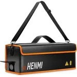 HENMI Ebike Akku Tasche 1000 &deg;C Feuerfest Metallschnalle 49x15x15cm