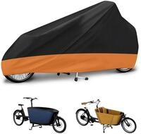 Lastenrad Abdeckung wasserdicht 285x65x115 cm Orange 600D Oxford - Orange