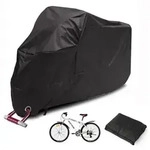 Fahrradabdeckung Wasserdicht 200x70x110cm 210T Oxford Stoff Schwarz mit