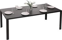 Alu-Esstisch HWC-N40, Tisch Bistrotisch Gartentisch Balkontisch, wetterfest...