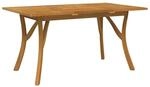vidaXL Gartentisch 150x90x75 cm Massivholz Akazie