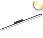 Isoled 3-PH Linearleuchte prismatisch, 120cm, 40W, schwarz, 3000/3500/4000K, CRI90,