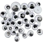 Creativ Company 501402, Schwarz, Wei&szlig;, 20 mm, 24 St&uuml;ck(e)