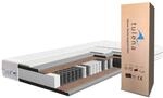TULENA NOX Taschenfederkern Matratze 80 x 190 cm mit Memoryschaum Comfort, H4 /...