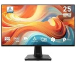 MSI Pro MP251W E14A, 62,2 cm (24.5"), 1920 x 1080 Pixel, Full HD, LED, 4 ms, Wei&szlig;